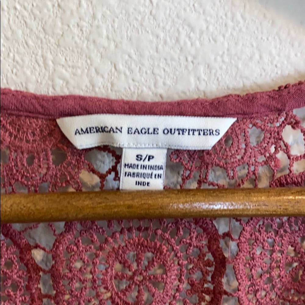 American Eagle Flowy Top Size S - image 3